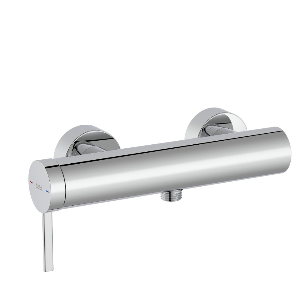 Cut out image of the Roca Ona Chrome Round Shower Valve